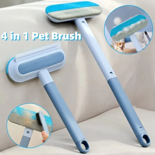 Reusable Pet Hair Remover Brush For Couch Car Seats Carpet And Clothes